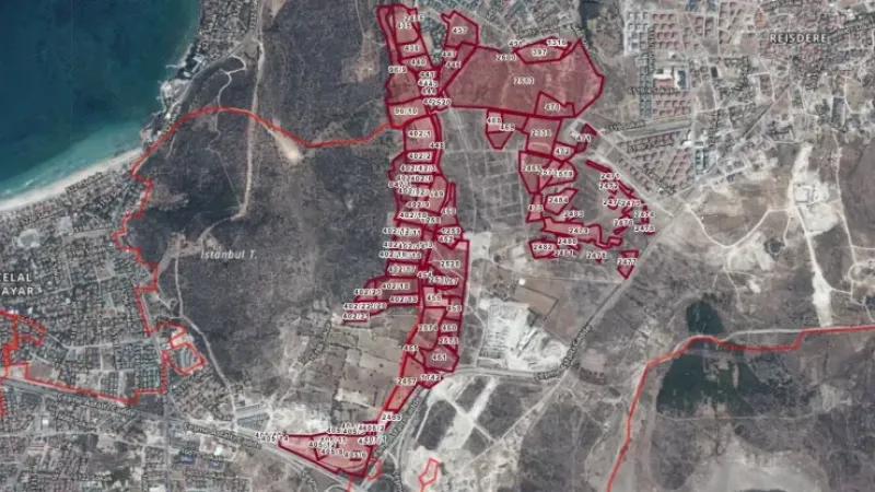 Çeşme’de 243 hektarlık dev alan imara açıldı