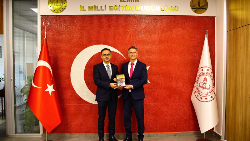 Eğitim Müfettişleri Başkanı Koray Aykurt'tan Dr. Ömer Yahşi'ye ziyaret