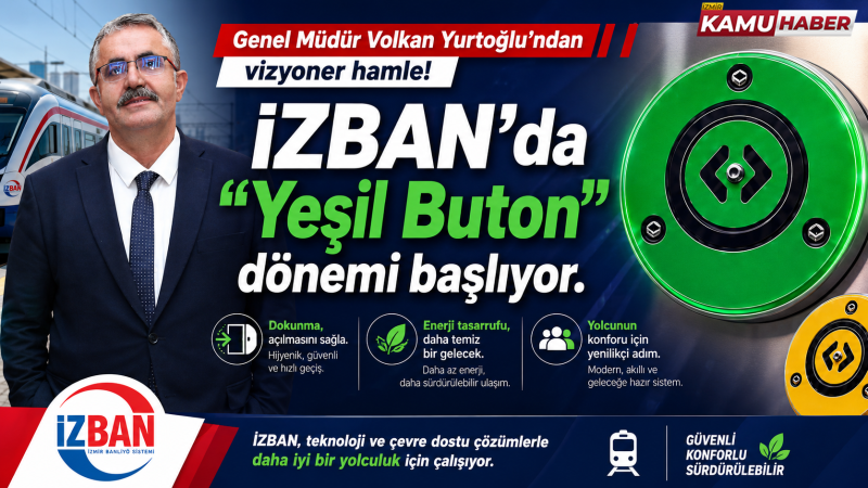 Genel Müdür Volkan Yurtoğlu’ndan vizyoner hamle: İZBAN’da 