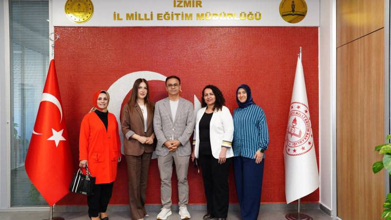 İzmir İl Millî Eğitim Müdürü Dr. Ömer Yahşi, KADEM ve DSİ heyetlerini ağırladı